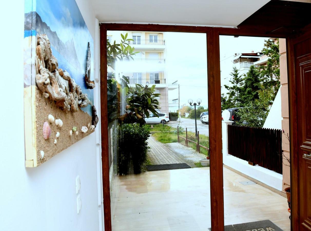 Studio On The Beach With Private Garden أغيا ترياس المظهر الخارجي الصورة